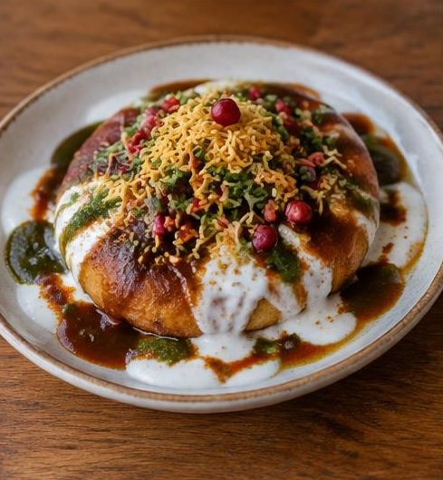 Aloo Tikki Chaat