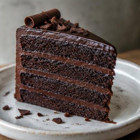 6 Layer Chocolate Fudge Cake