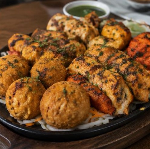 Large Vegetarian Grill