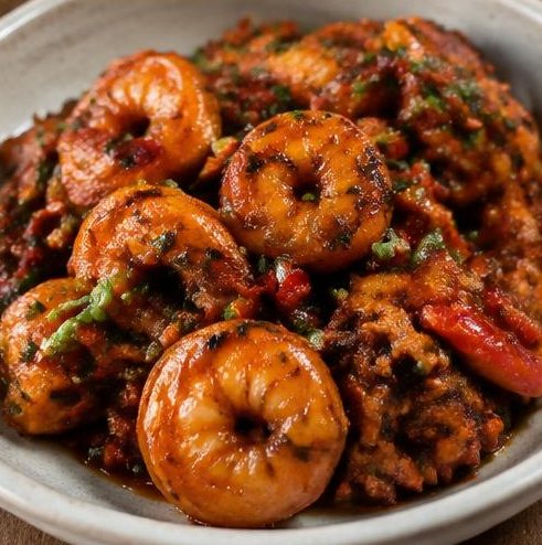 Chilli Garlic Prawns