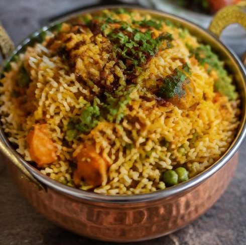 Vegetable Dum Biryani